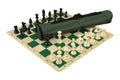 Quiver Chess Set Combination and Triple Weighted Regulation Pieces | Silicone Chess Board | Quiver Bag