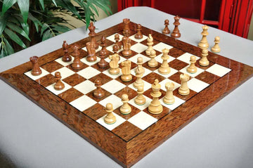 The French Lardy Series Chess Pieces - 3.75