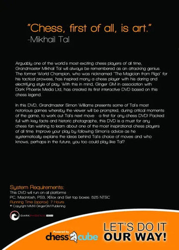 Play Like Tal with Grandmaster Simon Williams