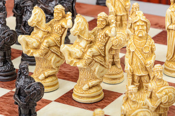 The Viking Series Chess Pieces - 4.4