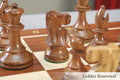 The B.H. Wood Tournament Series Wood Chess Set, Box, & Board Combination