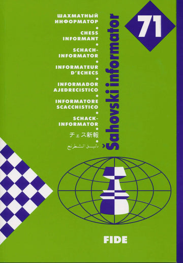 CLEARANCE - Chess Informant - ISSUE 71