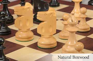 The W.T. Pinney Series Chess Pieces - The Camaratta Collection - 4.75