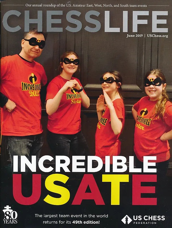 CLEARANCE - Chess Life Magazine - June 2019 Issue – House of Staunton