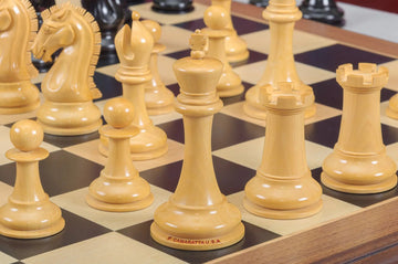 The Forever Collection - The St. Louis Chess Club Commemorative Series Chess Pieces - 4.4