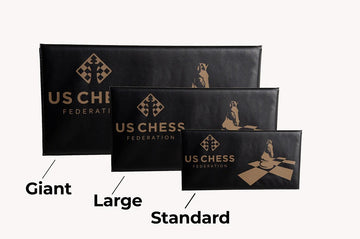 US Chess Large Checkbook Magnetic Travel Chess Set - 9
