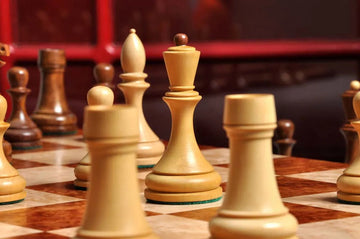 The Minsk Series Chess Pieces - 3.75