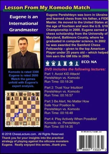 Lessons From My Komodo Match - Chess Lecture - Volume 180