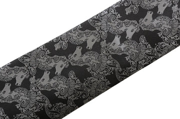 Gray Paisley - Chess Tie
