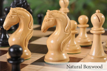 The Camaratta Collection - The Piatigorsky Cup Series Luxury Chess Pieces - 4.4