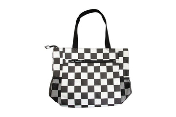 Large Tote Bag - Checkered