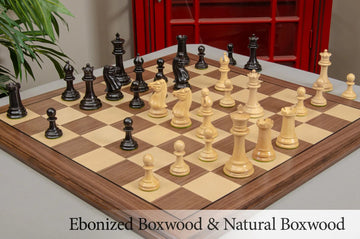 The Morphy Series Luxury Chess Pieces - 4.4