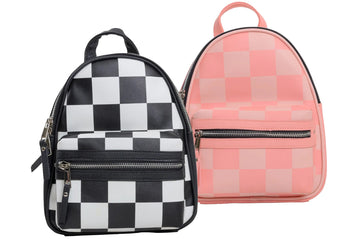checkered mini backpack Checkered Chessboard Backpack – House of Staunton