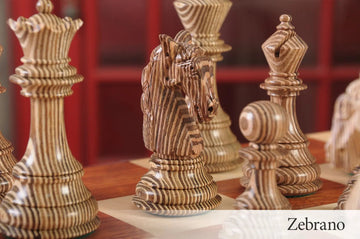 The Exotique Collection - The Livorno Series Luxury Chess Pieces - 4.4