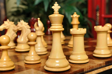 The Cremona Series Artisan Chess Pieces - 4.4