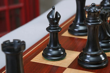 The Morphy Series Timeless Luxury Chess Pieces - 4.4