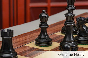 CLEARANCE - The Fischer Spassky 1972 Series Commemorative Chess Pieces - 3.75