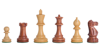 The Grandmaster Series Gilded Chess Pieces - 4.0" King