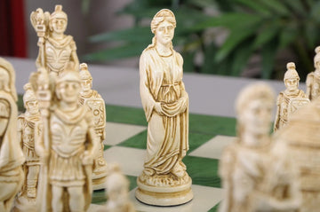 Roman Themed Chess Pieces - 4.25