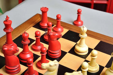 The Classic Staunton Series Chess Pieces - LARGE