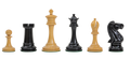 The NEW B and Co. Series Luxury Chess Pieces - 4.4" King
