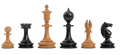 The William Hallett Series Chess Pieces - 3.5" King