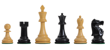 The Fischer Series Luxury Chess Pieces - 4.4" King