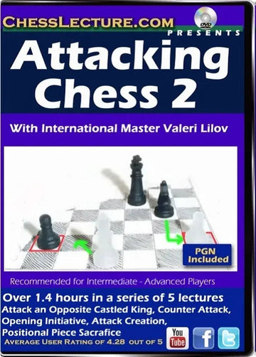 E-DVD Attacking Chess 2 - Chess Lecture - Volume 68