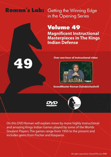 E-DVD ROMAN'S LAB - VOLUME 49 - Magnificent Instructional Masterpieces in the King's Indian Defense
