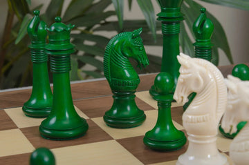 The Monmouth Luxury Bone Chess Pieces - 4.0