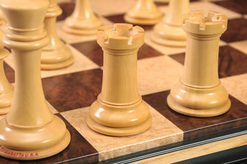 The Forever Camaratta Collection -  The Selene Collector Series Chess Pieces - 4.4