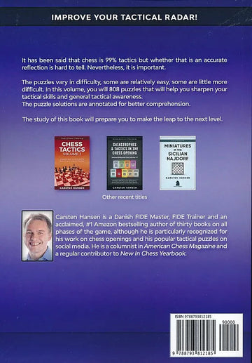 Daily Chess Training - Chess Tactics For Improvers - Vol. 1