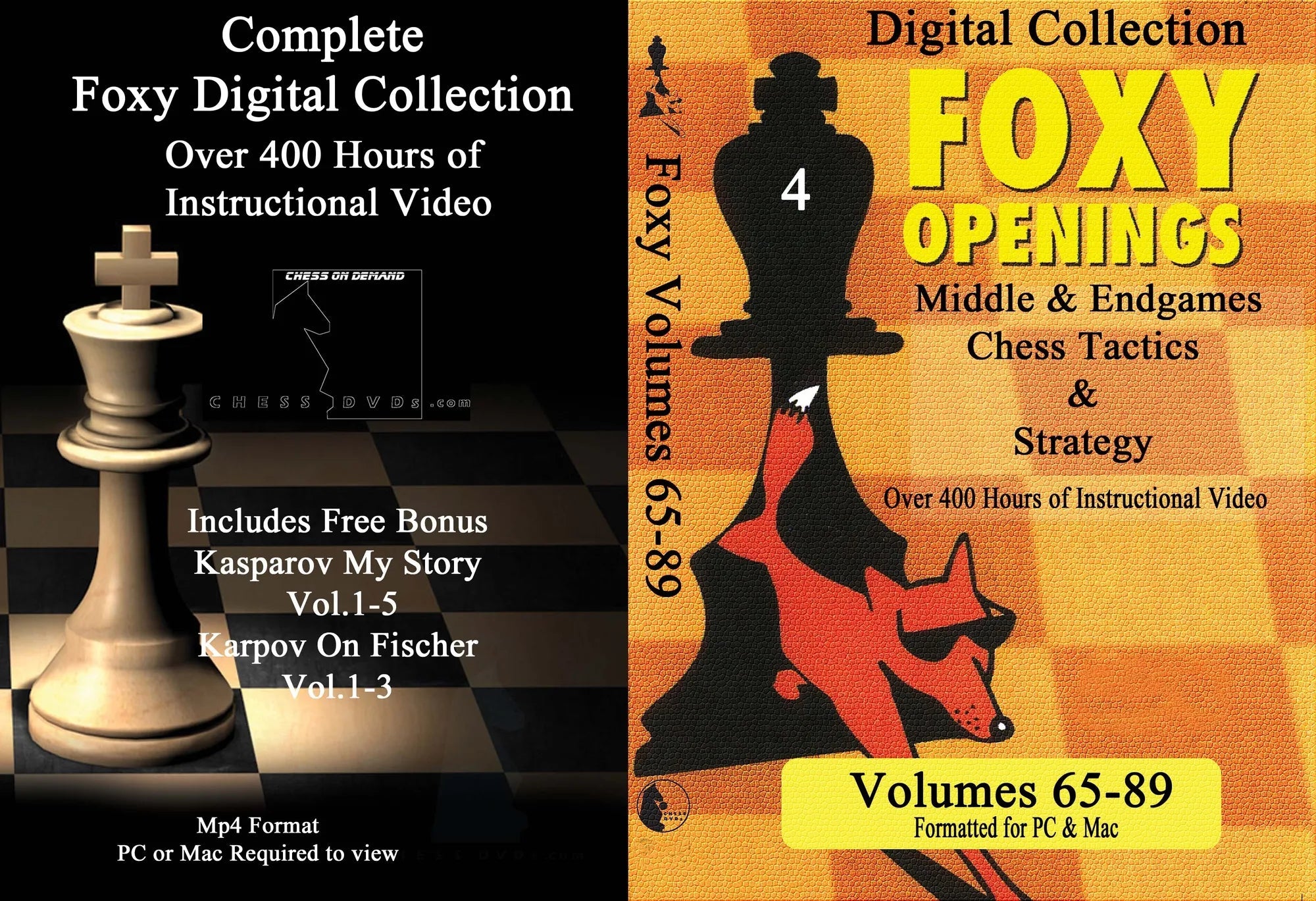 The Complete Foxy Openings on DVD - VOLUMES 1-187 PLUS KASPAROV