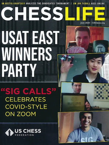 CLEARANCE - Chess Life Magazine - July 2020 Issue