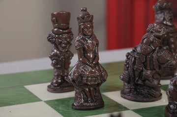 Alice in Wonderland Chess Pieces - 3.5