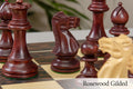 The Grandmaster Series Gilded Chess Pieces - 4.0