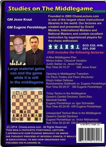 Studies on The Middlegame - Chess Lecture - Volume 109