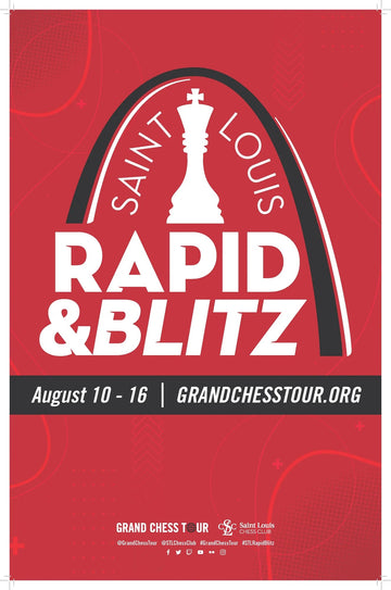 The 2021 St. Louis Rapid and Blitz Player's Edition Series Chess Pieces