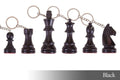 Wooden Chess Pieces Keychain