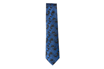 Blue Paisley - Chess Tie