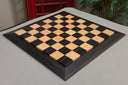 Macassar Ebony & Bird's Eye Maple Custom Contemporary II Chess Board - 2.5"