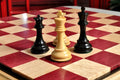 Signature Contemporary III Luxury Chess board - PURPLEHEART / BIRD'S EYE MAPLE - 2.5