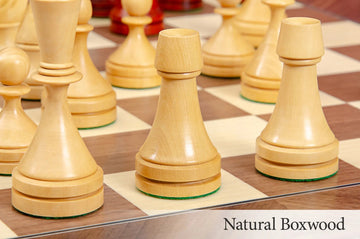 The Circa 1961 Baku Series Wood Chess Pieces - 4.2