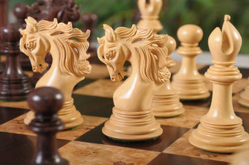 The Benevento Series Luxury Chess Pieces - 4.4