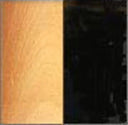 Ebonized Boxwood and Natural Boxwood