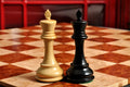 PRE-ORDER - Signature Contemporary Chess Board - RED AMBOYNA  / BIRD'S EYE MAPLE - 2.5