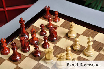 LIBRARY Reykjavik Series Chess Pieces - 3.25