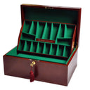 The House of Staunton *NEW* Fitted Coffer Chess Box - Mahogany