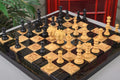 The Savano Series Artisan Wood Chess Pieces - 4.4