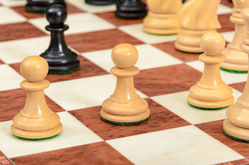 The Library Collection - The Zukertort Series Luxury Chess Pieces - 2.875